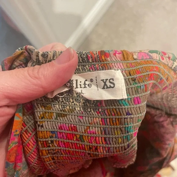 NATURAL LIFE Colorful Bohemian Jumpsuit - Picture 4 of 5